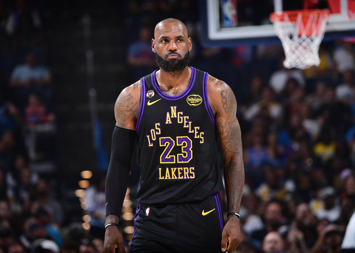 湖人惨遭雷霆43分狂屠 詹姆斯正负值生涯第二低