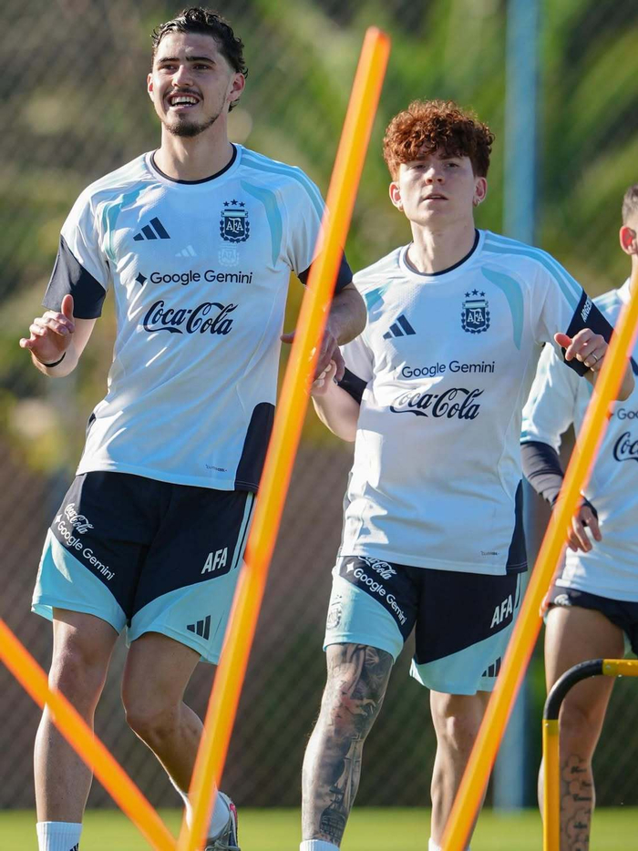 阿根廷国家队备战世界杯迎战毛里塔尼亚首战训