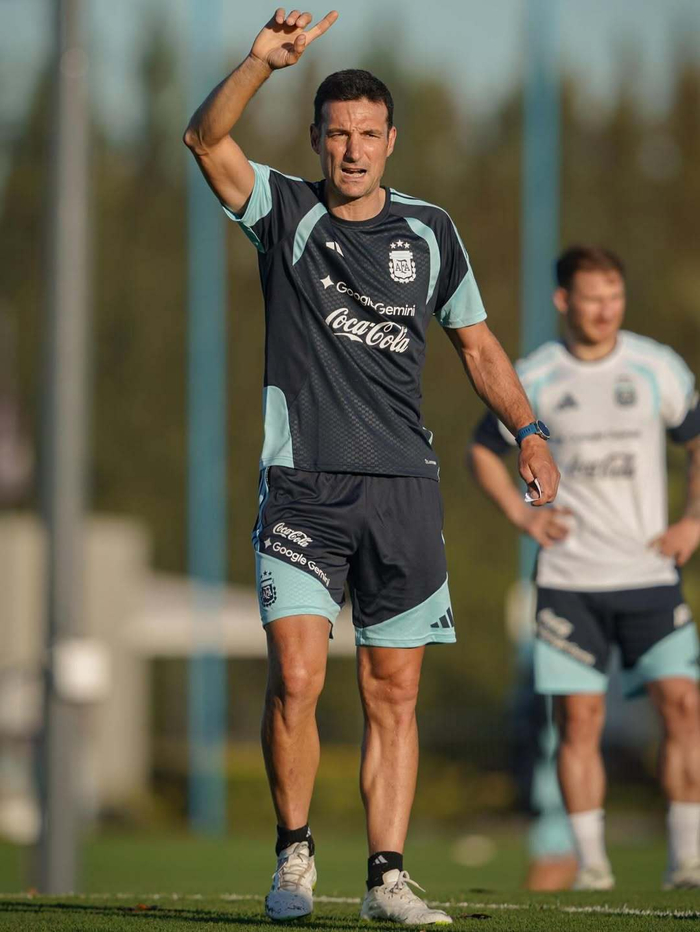 阿根廷国家队备战世界杯迎战毛里塔尼亚首战训