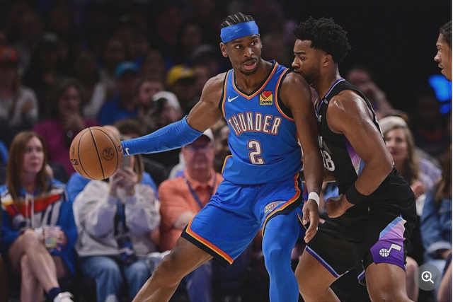 雷霆大胜湖人SGA高效表现引詹姆斯盛赞如乔丹